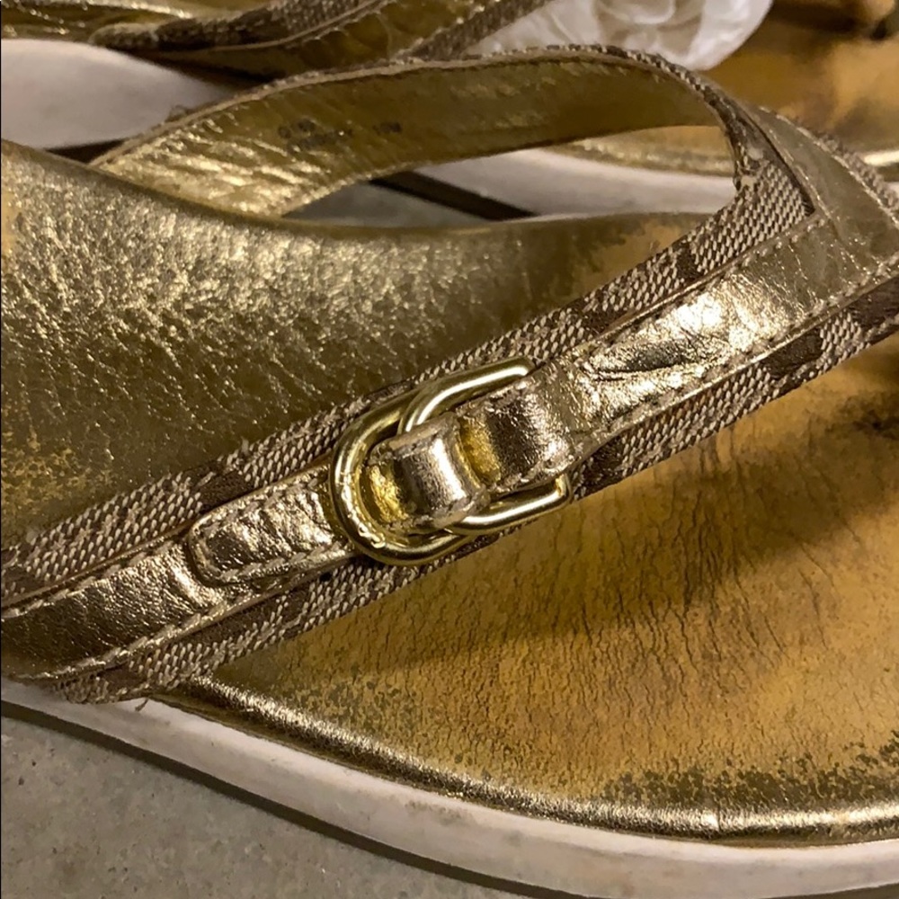 Coach Flip Flops
